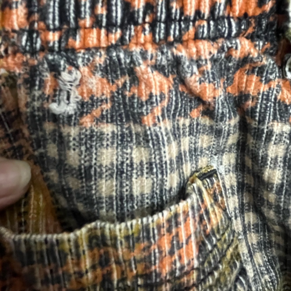 Urban Outfitters Zaria Patchwork Plaid Pants - Picture 8 of 9